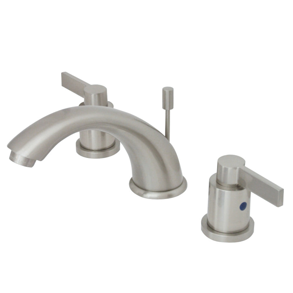 Kingston Brass KB8968NDL 8 in. Widespread Bathroom Faucet, Brushed Nickel - BNGBath