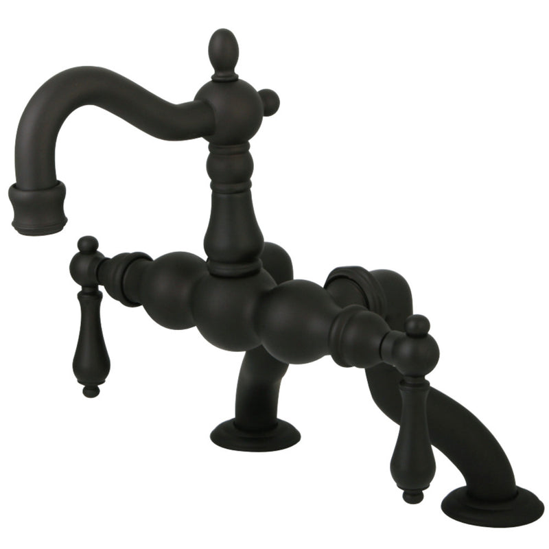 Kingston Brass CC2001T5 Vintage Clawfoot Tub Faucet, Oil Rubbed Bronze - BNGBath