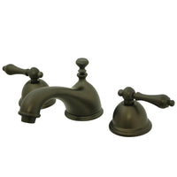 Thumbnail for Kingston Brass KS3965AL 8 in. Widespread Bathroom Faucet, Oil Rubbed Bronze - BNGBath