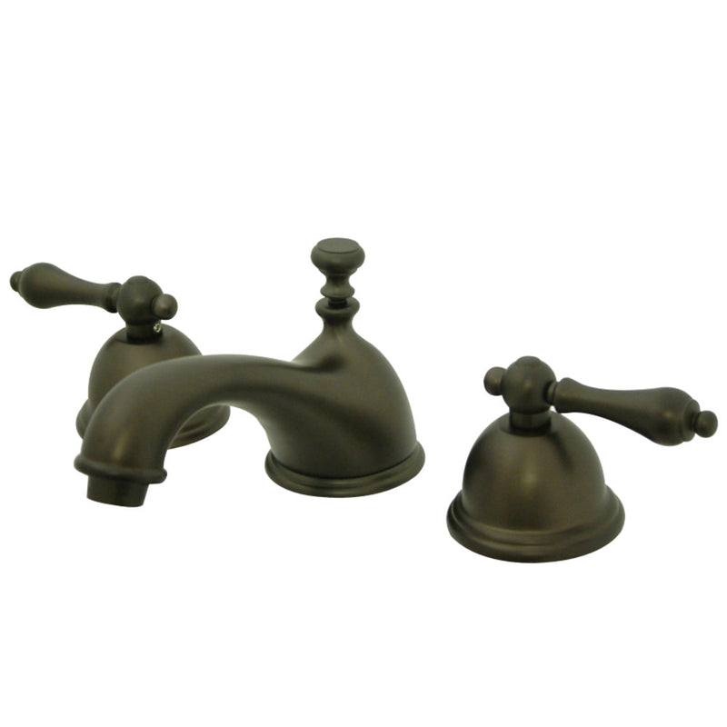Kingston Brass KS3965AL 8 in. Widespread Bathroom Faucet, Oil Rubbed Bronze - BNGBath