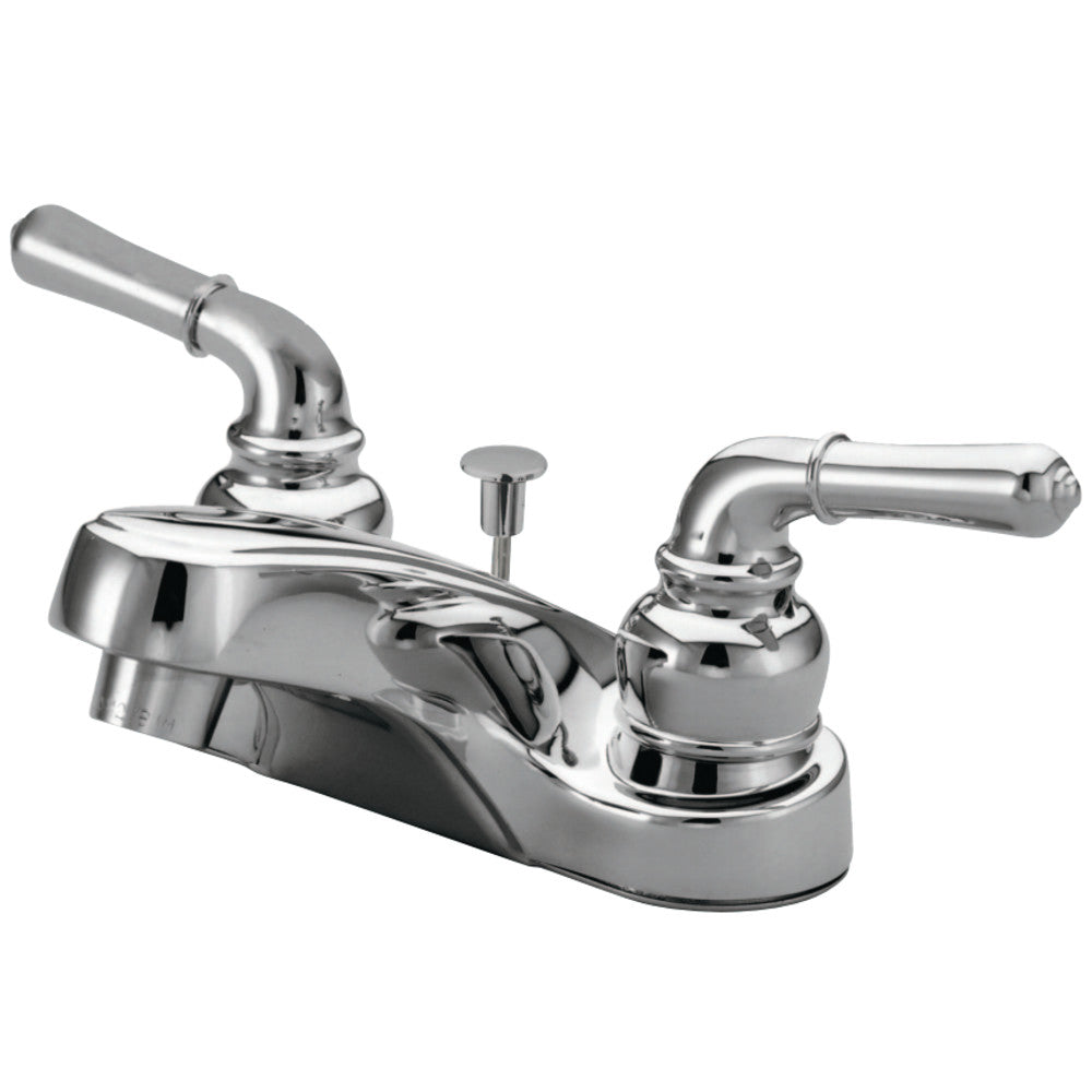 Kingston Brass GKB251 4 in. Centerset Bathroom Faucet, Polished Chrome - BNGBath