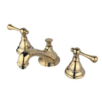 Thumbnail for Kingston Brass KS5562BL 8 in. Widespread Bathroom Faucet, Polished Brass - BNGBath