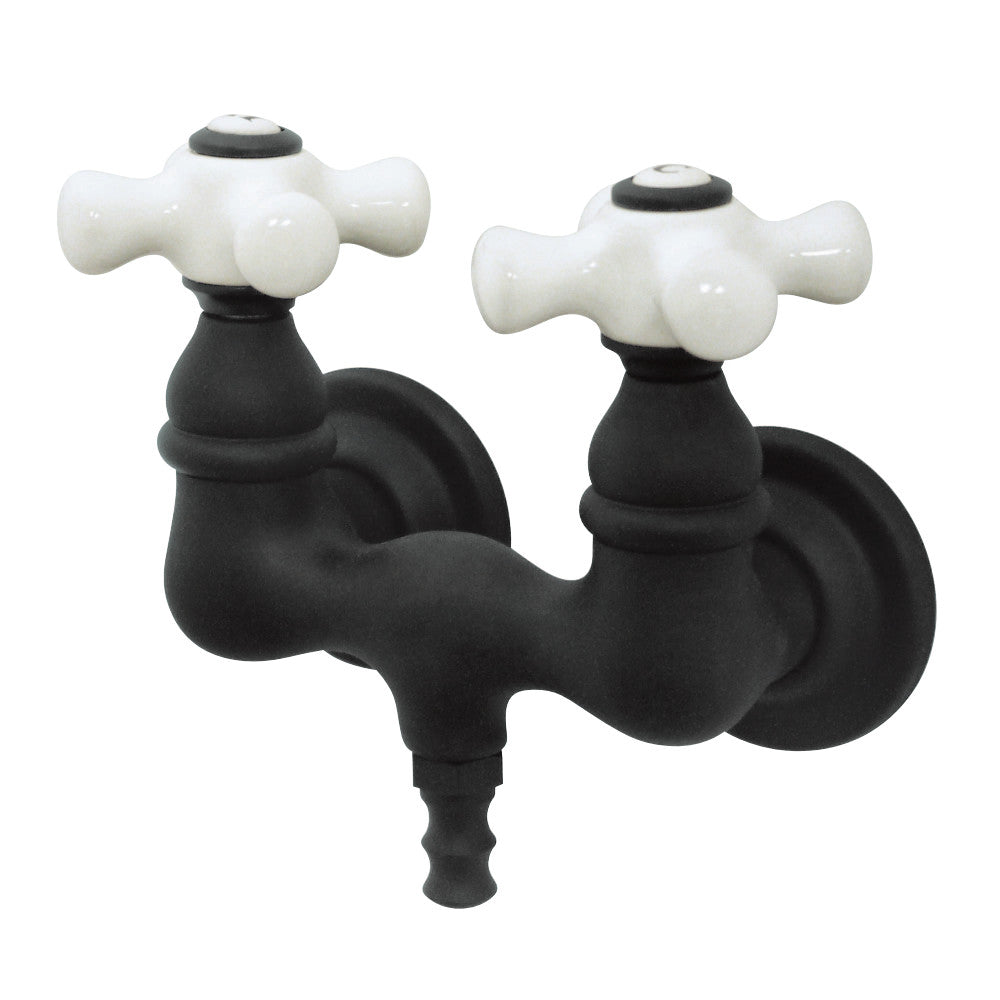 Kingston Brass CC39T5 Vintage 3-3/8-Inch Wall Mount Tub Faucet, Oil Rubbed Bronze - BNGBath