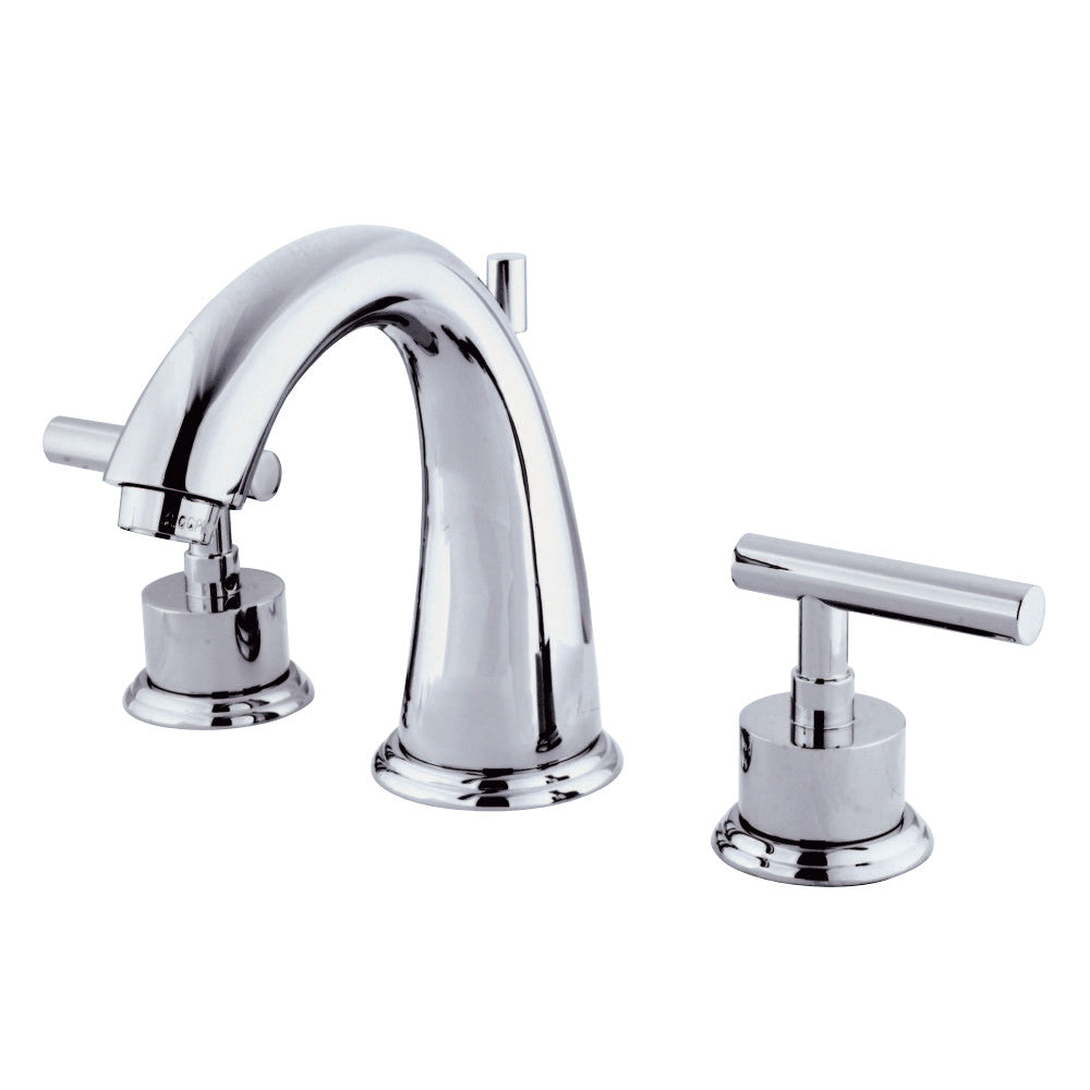 Kingston Brass KS2961CML 8 in. Widespread Bathroom Faucet, Polished Chrome - BNGBath