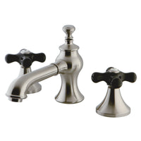 Thumbnail for Kingston Brass KC7068PKX Duchess Widespread Bathroom Faucet with Brass Pop-Up, Brushed Nickel - BNGBath
