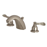 Thumbnail for Kingston Brass FB8958NFL Mini-Widespread Bathroom Faucet, Brushed Nickel - BNGBath