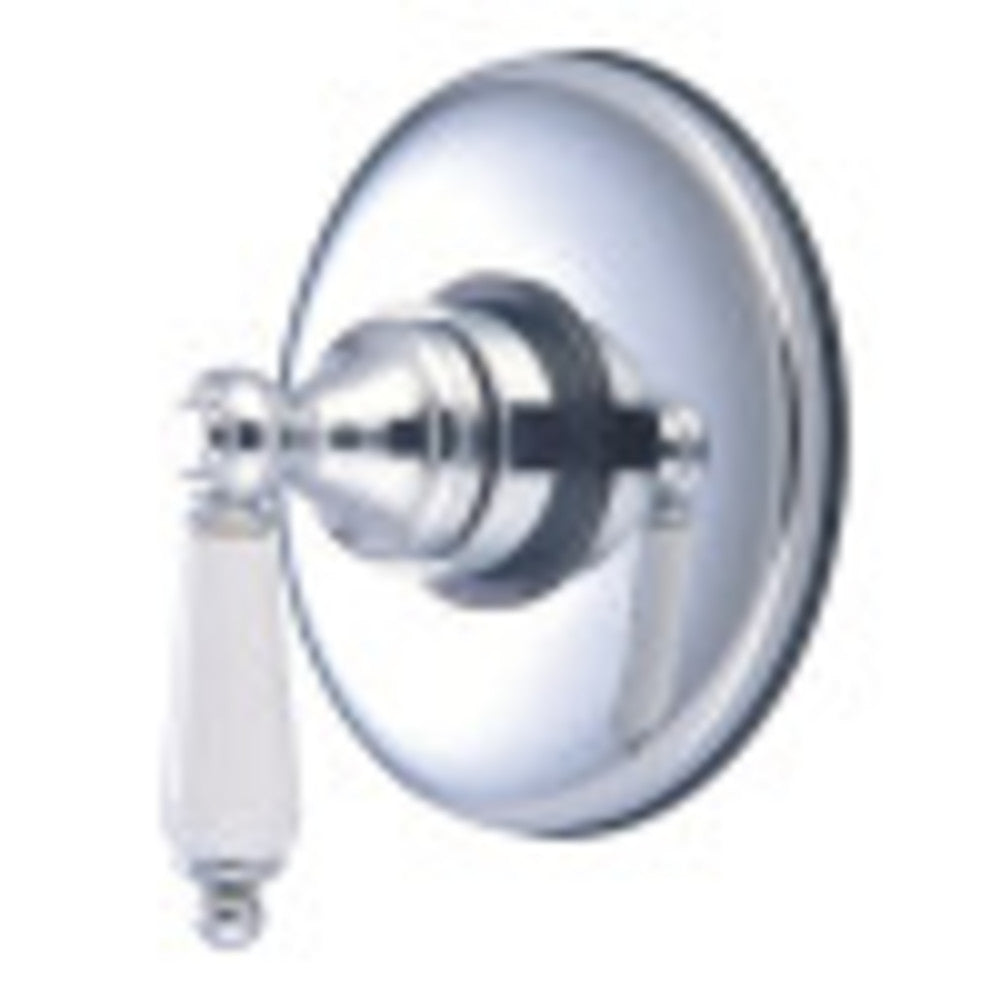 Kingston Brass KB3001PL Volume Control with Lever Handle, Polished Chrome - BNGBath