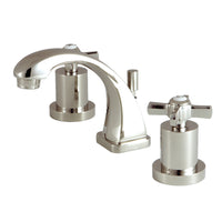 Thumbnail for Kingston Brass KS4946ZX 8 in. Widespread Bathroom Faucet, Polished Nickel - BNGBath